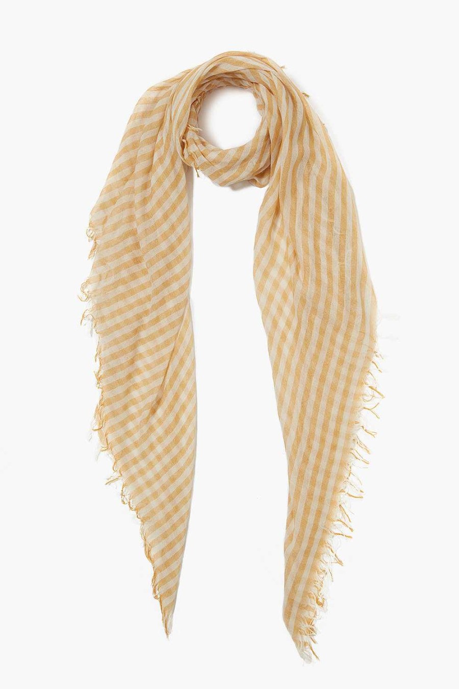 Accessory Chan Luu | Honey Linea Cashmere And Silk Scarf