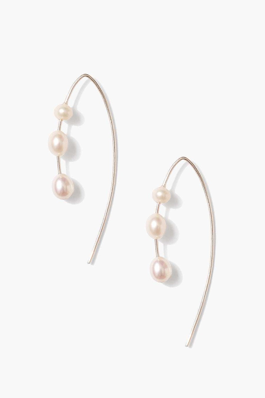 Jewelry Chan Luu | Hanalei Pearl Earrings Silver