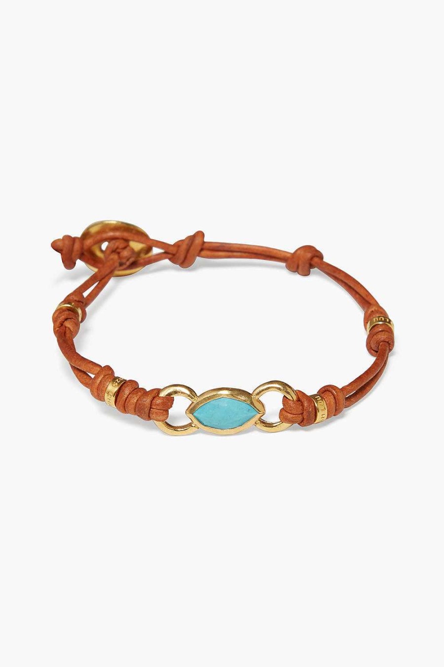 Jewelry Chan Luu | Reina Single Wrap Bracelet Turquoise