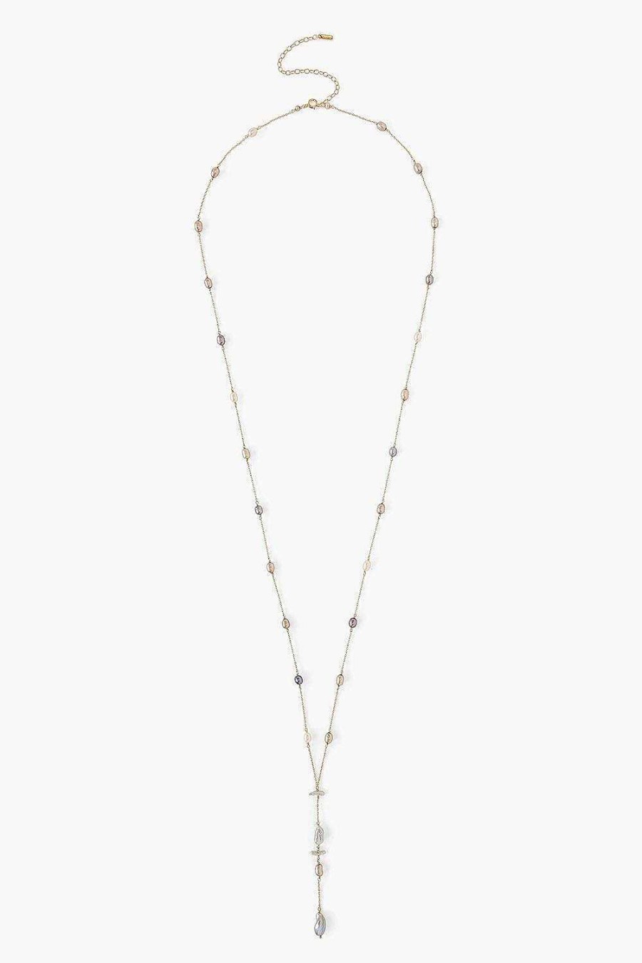 Jewelry Chan Luu | Willow Necklace Grey Mix