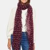 Accessory Chan Luu | Tawny Port Star Cashmere And Silk Scarf