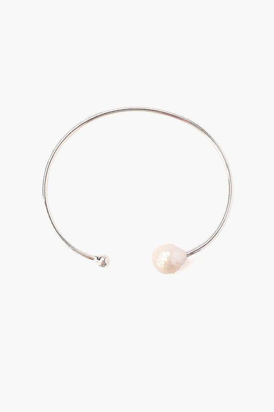 Jewelry Chan Luu | White Pearl Diamond Cuff