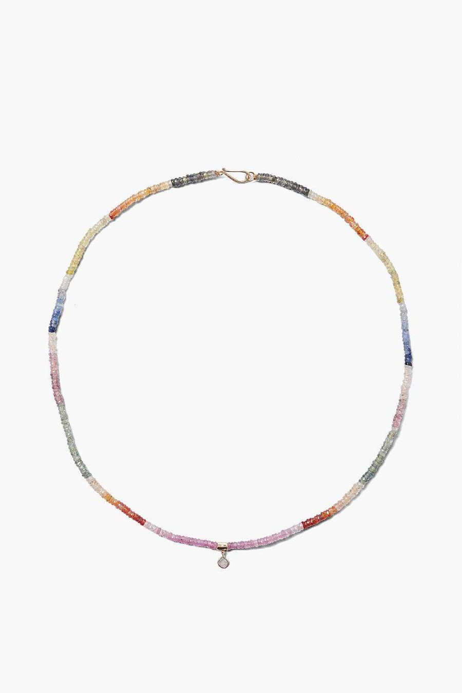 Jewelry Chan Luu | 14K Sapphire Mix Madagascar Necklace