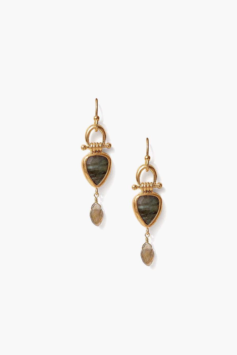 Jewelry Chan Luu | Rahel Drop Earrings Labradorite