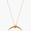 Jewelry Chan Luu | Yellow Gold Horn Necklace