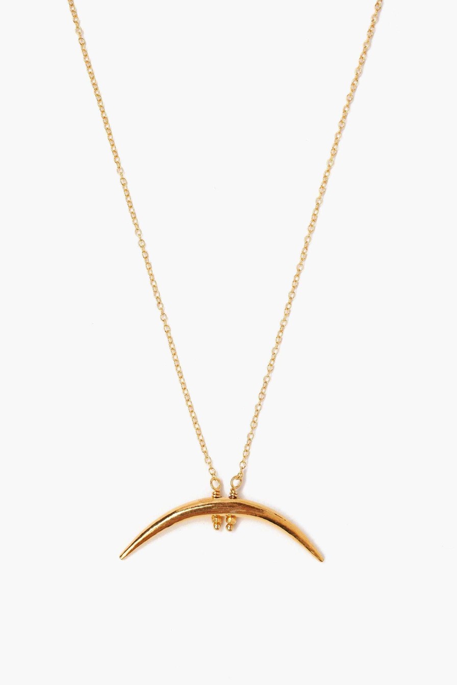 Jewelry Chan Luu | Yellow Gold Horn Necklace