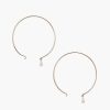 Jewelry Chan Luu | 14K Belle Hoop Earrings Maxi White Pearl