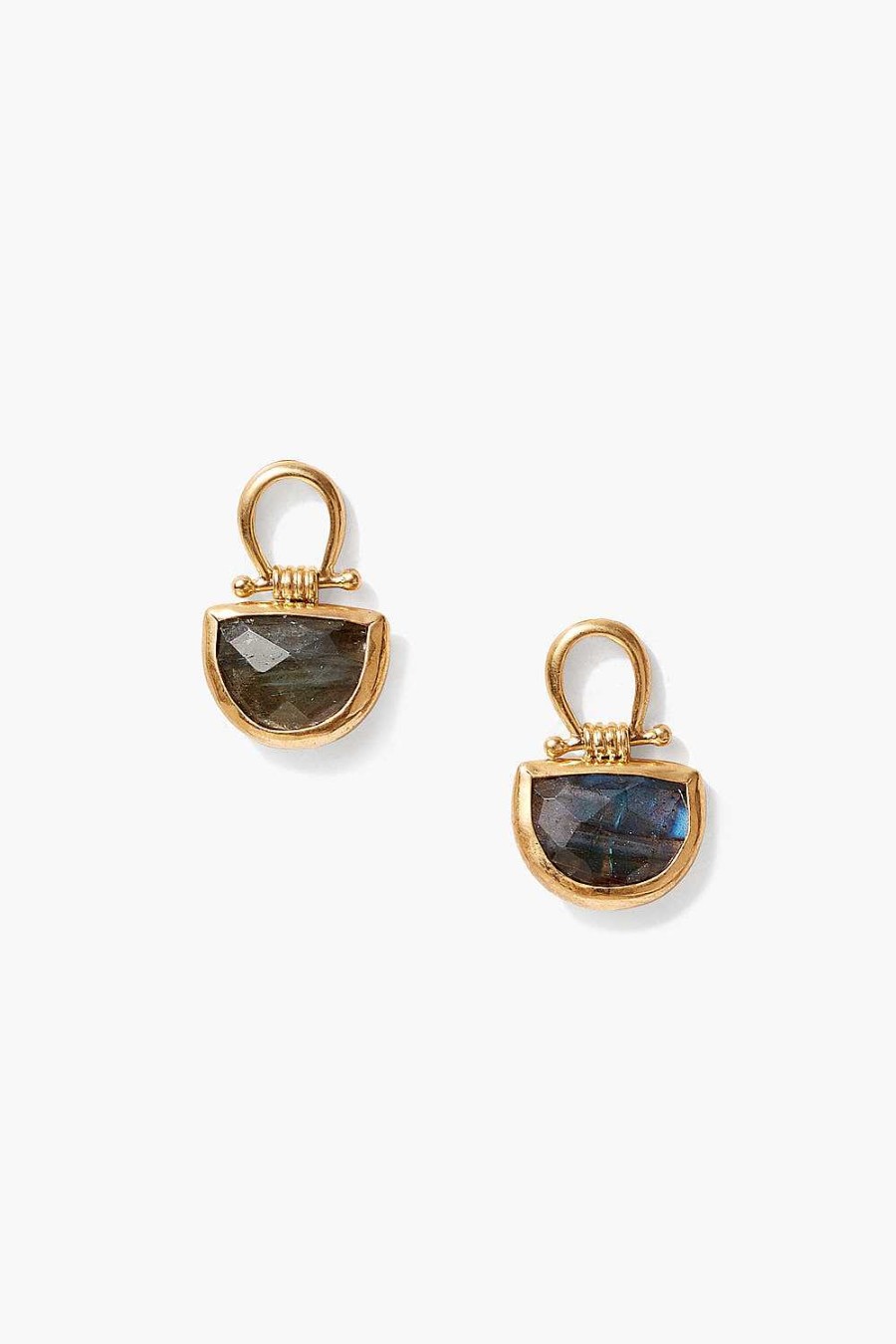 Jewelry Chan Luu | Luna Stud Earrings Labradorite