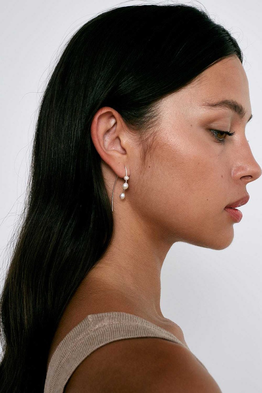 Jewelry Chan Luu | Hanalei Pearl Earrings Silver