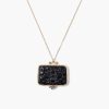 Jewelry Chan Luu | 14K Acacia Necklace Black Obsidian