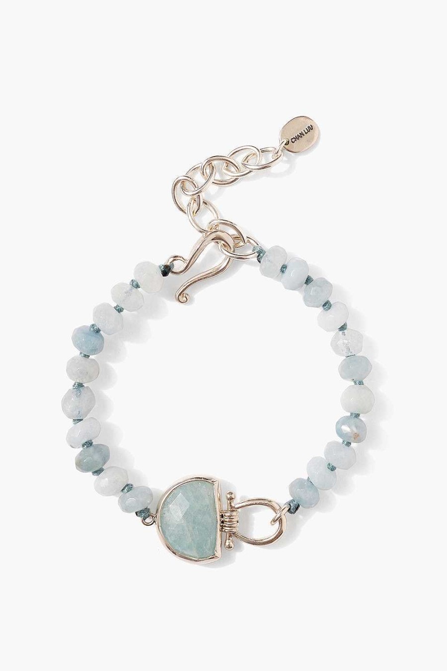 Jewelry Chan Luu | Luna Bracelet Set Aquamarine