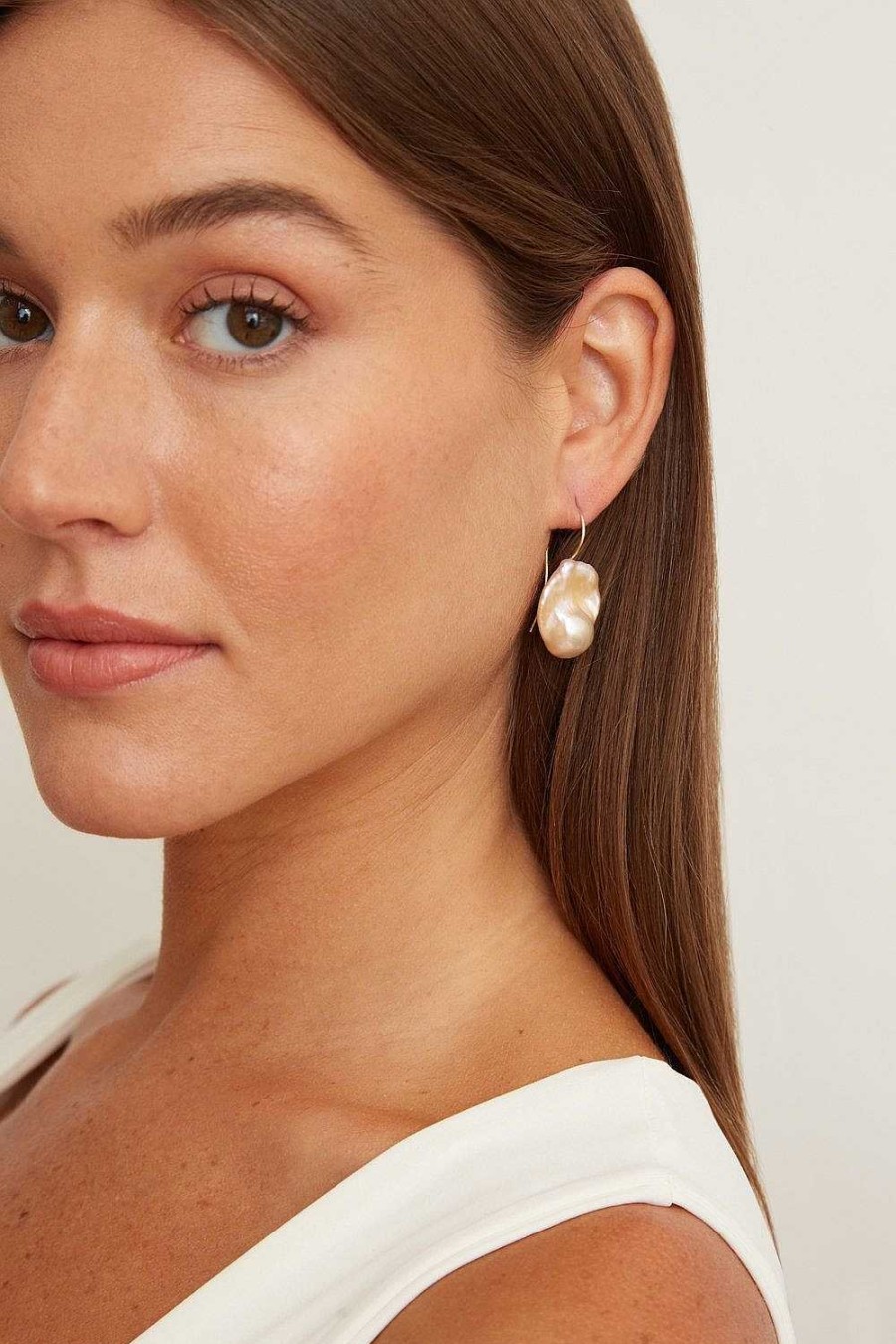 Jewelry Chan Luu | 14K Pink Le Baroque Earrings