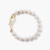 Jewelry Chan Luu | White Pearl Mix Unity Bracelet