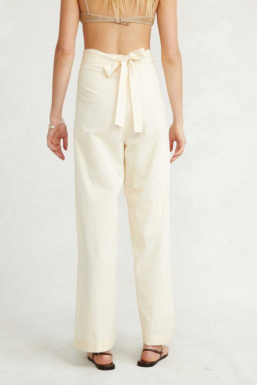 Ready To Wear Chan Luu | Freja Pant Cloud Cream