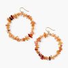 Jewelry Chan Luu | Seychelles Hoop Earrings Carnelian