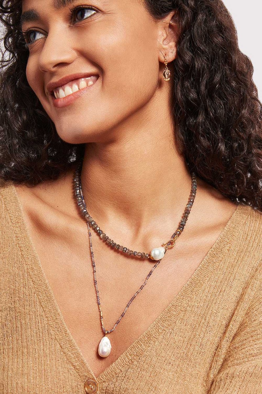 Jewelry Chan Luu | Marina Necklace Labradorite