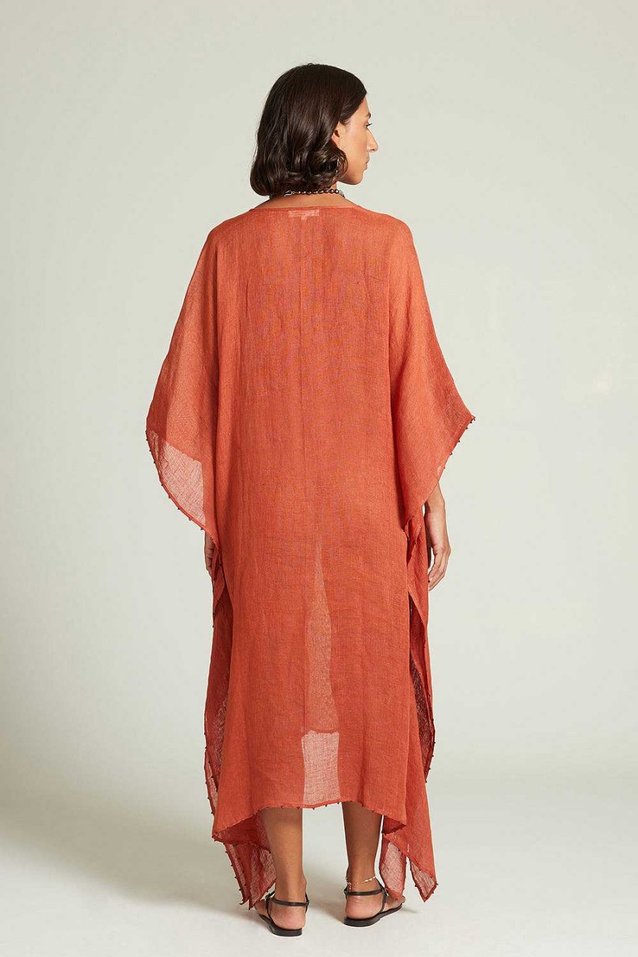 Ready To Wear Chan Luu | Calypso Caftan Picante