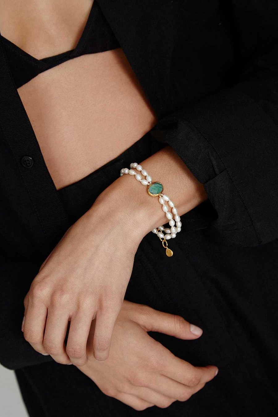 Jewelry Chan Luu | Colette Bracelet White Pearl