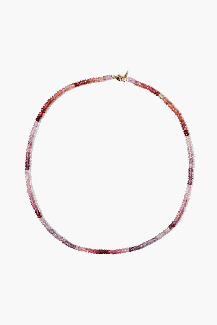 Jewelry Chan Luu | 14K Pink Spinel Petra Necklace