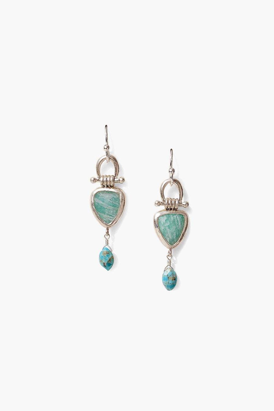 Jewelry Chan Luu | Rahel Drop Earrings Amazonite