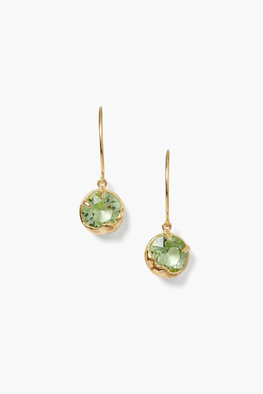 Jewelry Chan Luu | August Birthstone Earrings Peridot Crystal