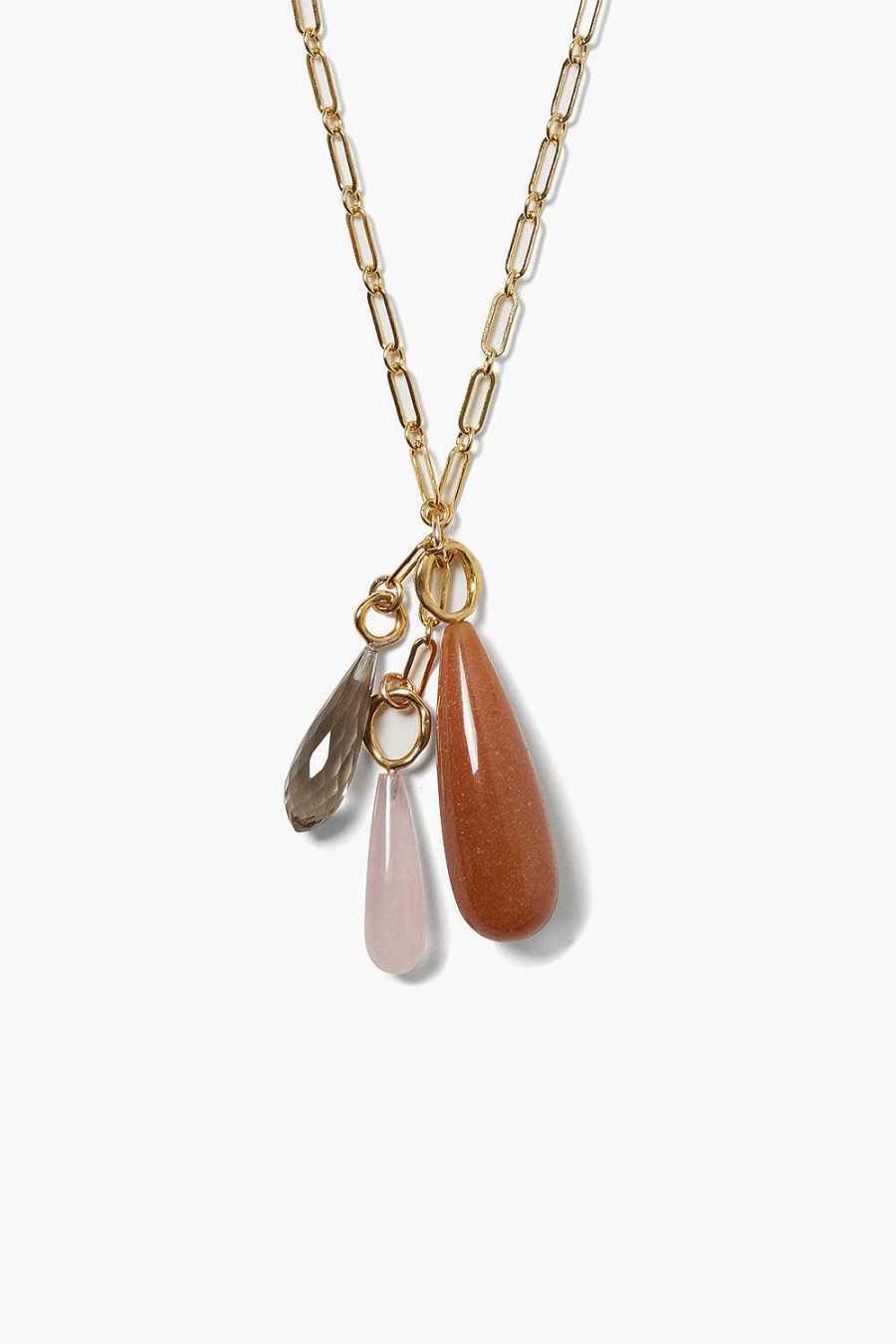 Jewelry Chan Luu | Castillo Pendant Necklace Pink Mix