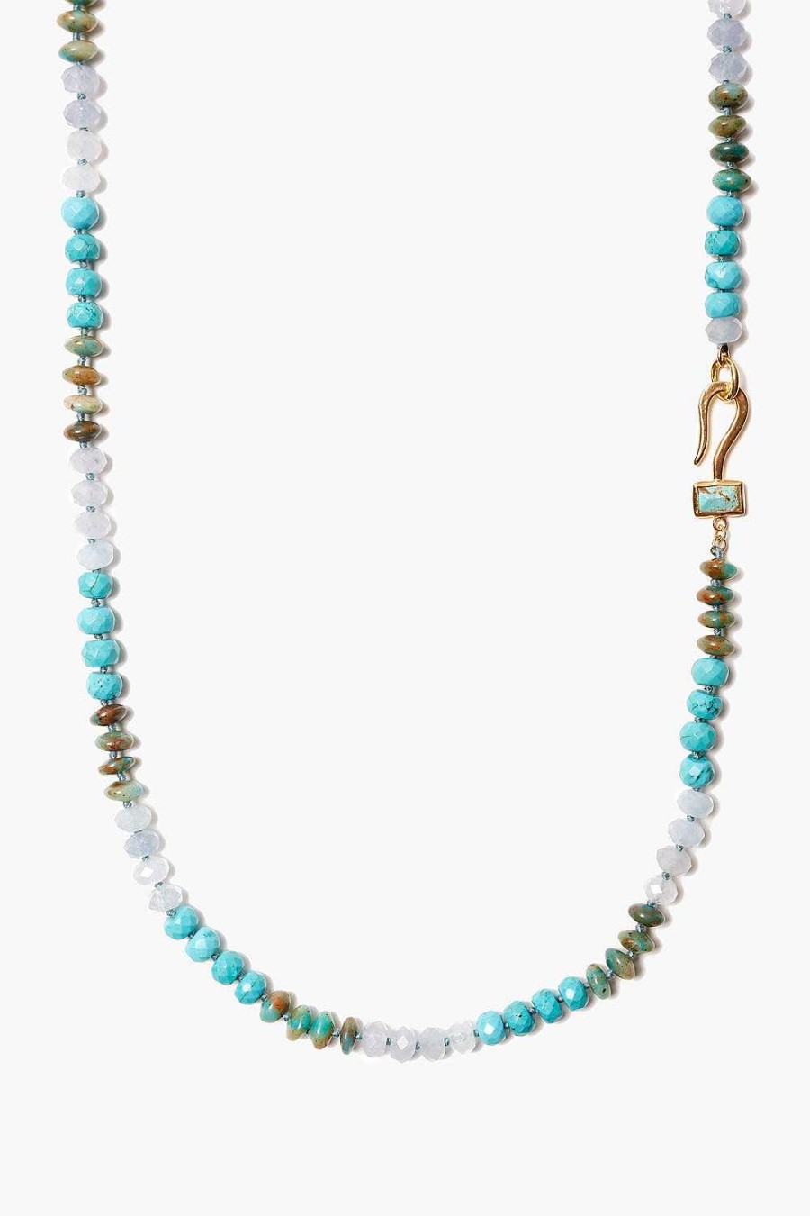 Jewelry Chan Luu | Odyssey Long Necklace Light Turquoise