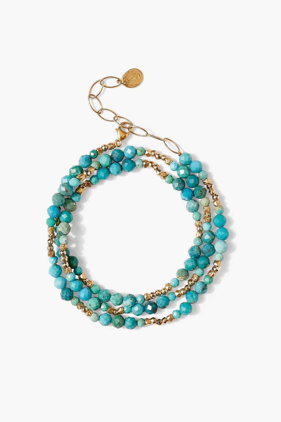 Jewelry Chan Luu | Granada Naked Wrap Bracelet Turquoise