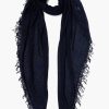 Accessory Chan Luu | Dark Sapphire Cashmere And Silk Scarf