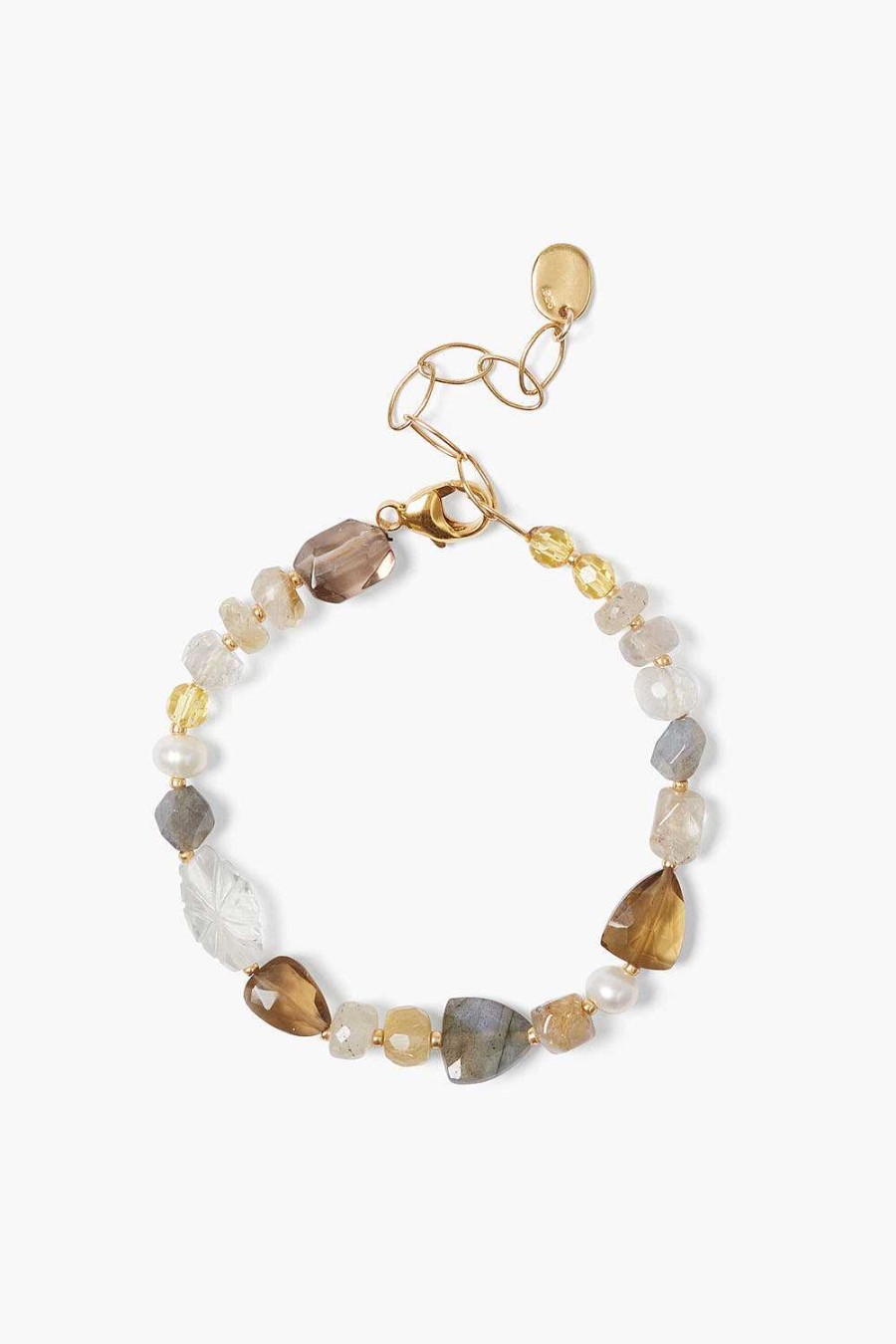 Jewelry Chan Luu | Viola Bracelet Rutilated Quartz