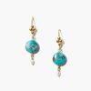 Jewelry Chan Luu | Turquoise And Pearl Drop Earrings