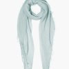 Accessory Chan Luu | Iceberg Grey Cashmere And Silk Scarf