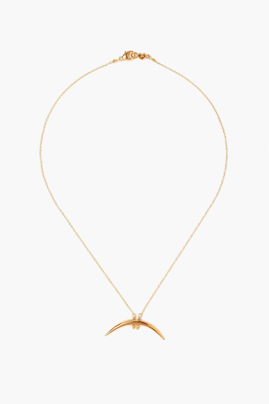 Jewelry Chan Luu | Yellow Gold Horn Necklace