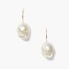 Jewelry Chan Luu | 14K Baroque Earrings White Pearl