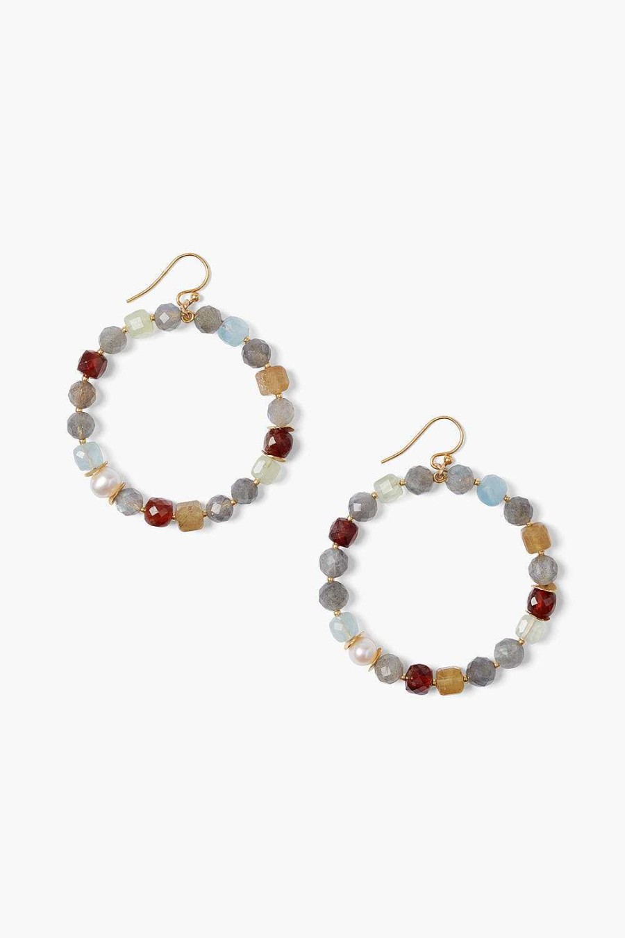 Jewelry Chan Luu | Magdalena Hoop Earrings Multi