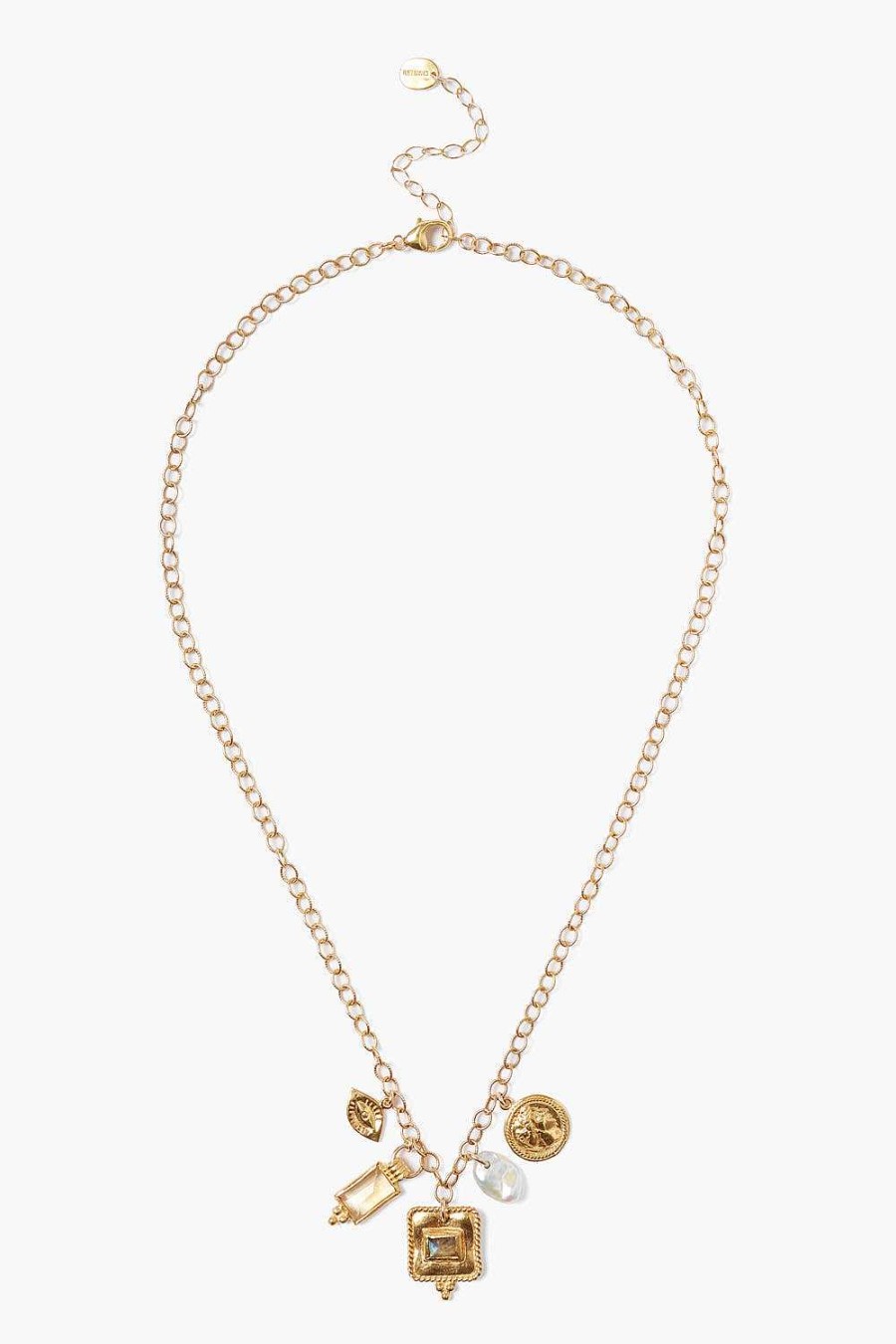 Jewelry Chan Luu | Pilar Necklace Gold Mix