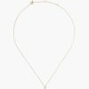 Jewelry Chan Luu | 14K Gold And White Diamond Initial Necklace