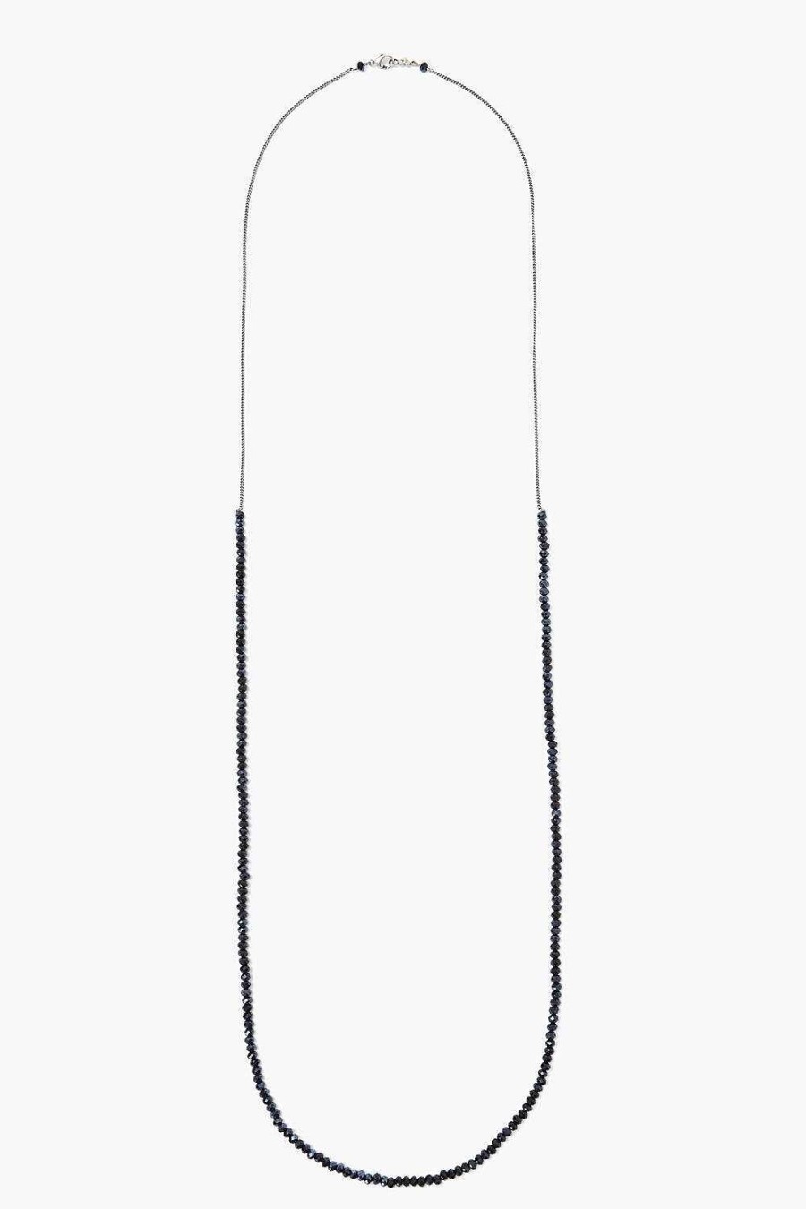 Jewelry Chan Luu | Midnight Crystal Silver Necklace