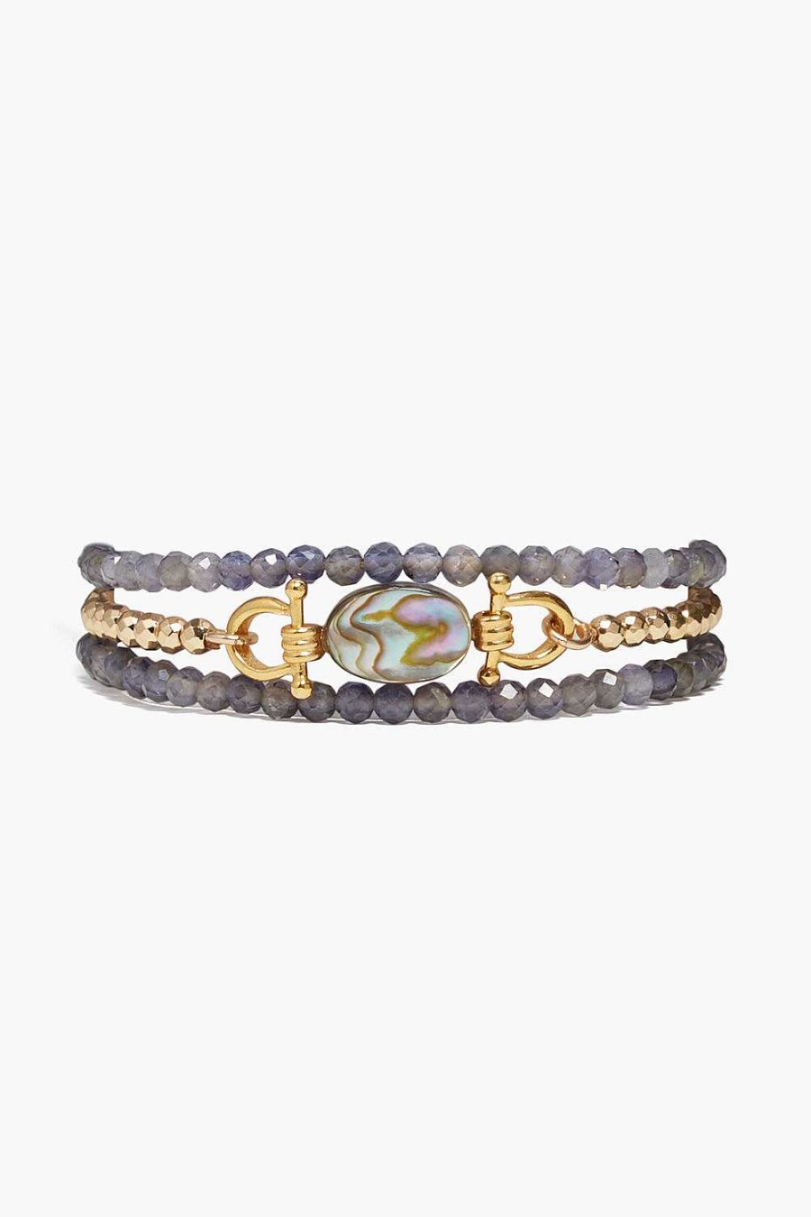 Jewelry Chan Luu | Cheval Naked Wrap Bracelet Iolite