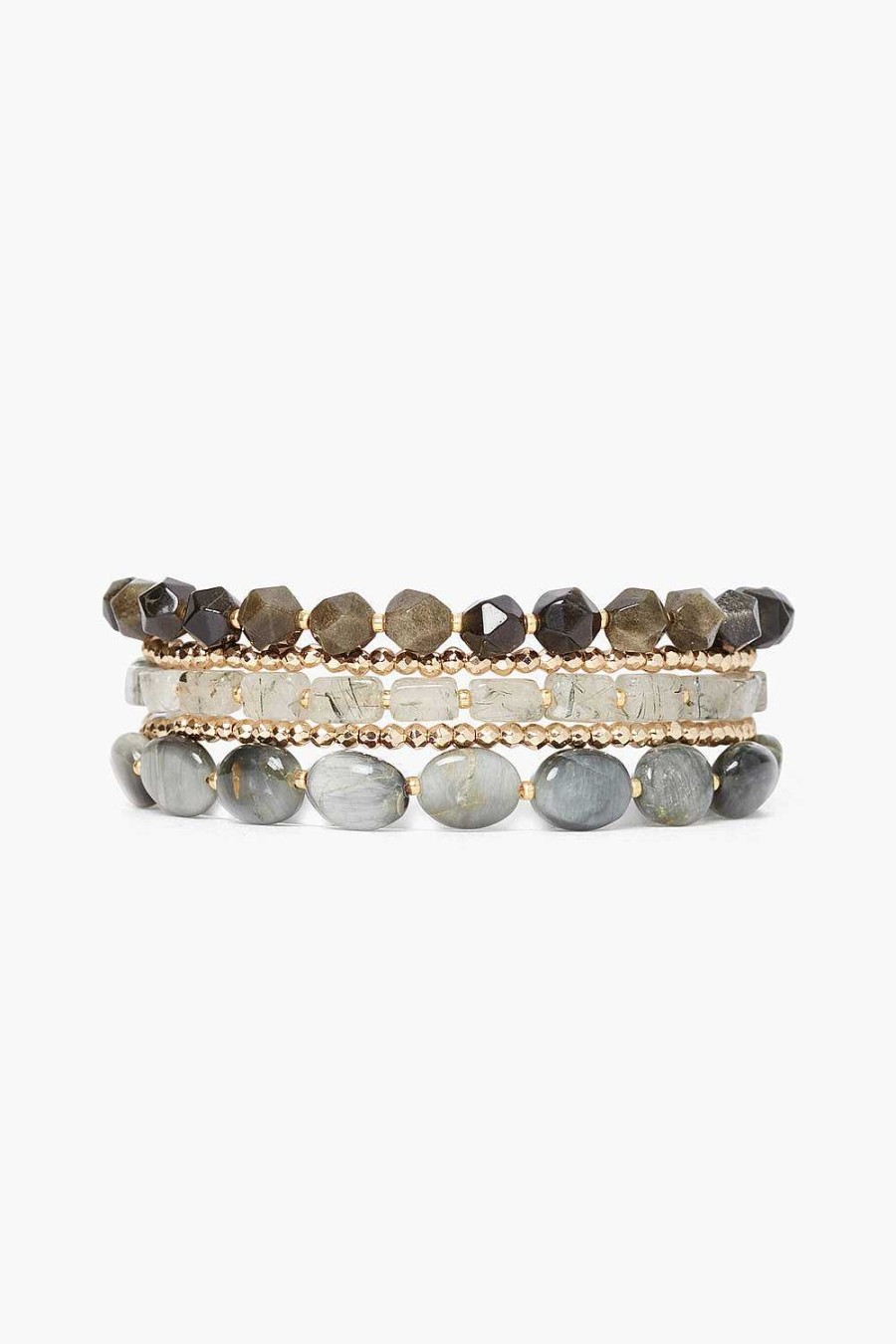 Jewelry Chan Luu | Kenai Naked Wrap Bracelet Black Mix