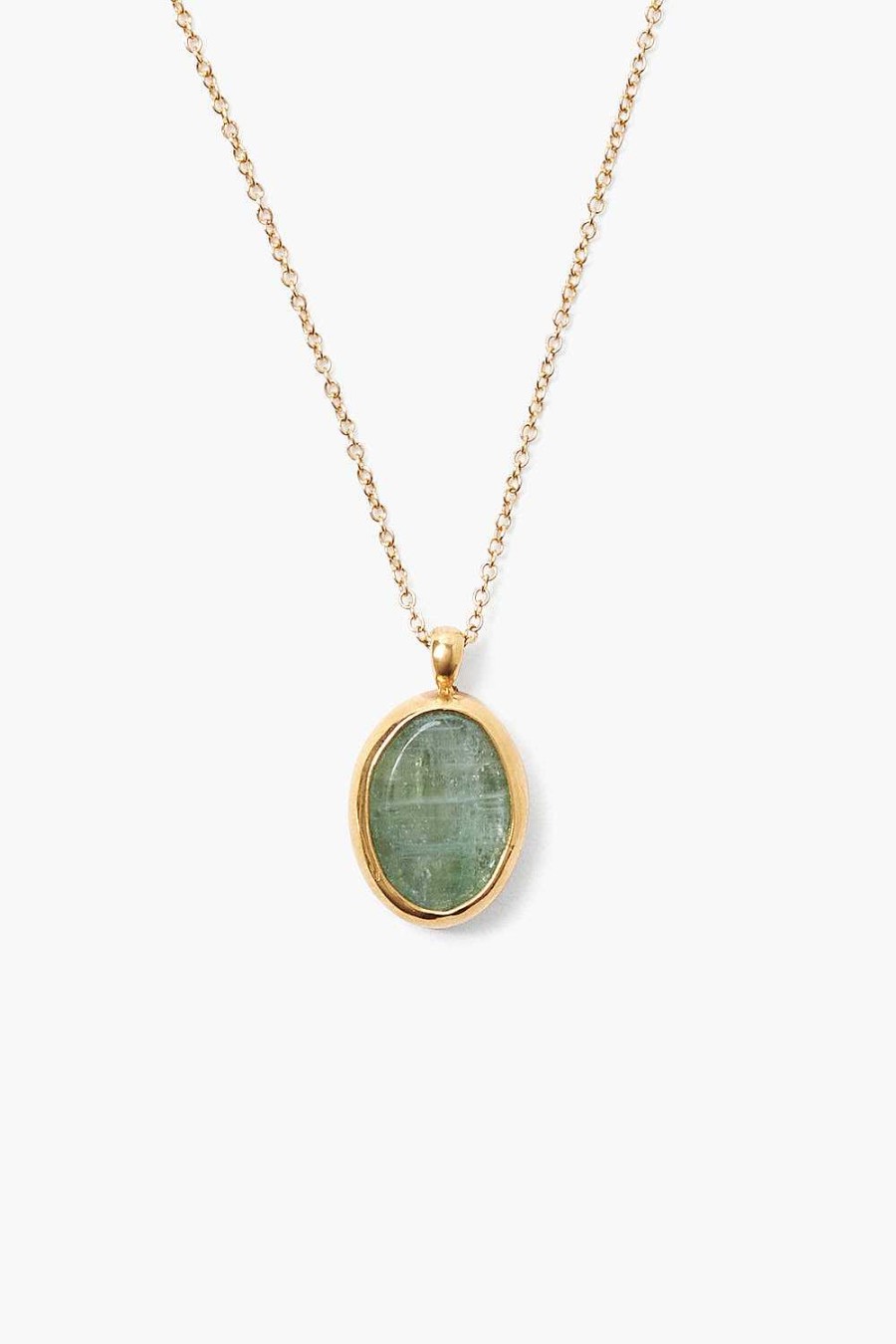 Jewelry Chan Luu | Green Kyanite Sardinia Necklace