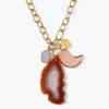 Jewelry Chan Luu | Florence Charm Necklace Pink Mix