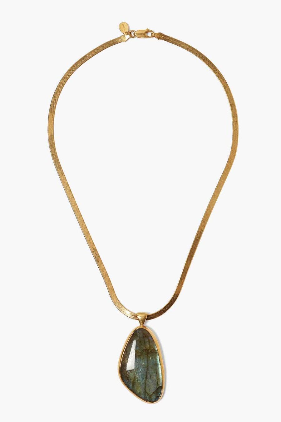 Jewelry Chan Luu | Yasmine Necklace Gold Labradorite