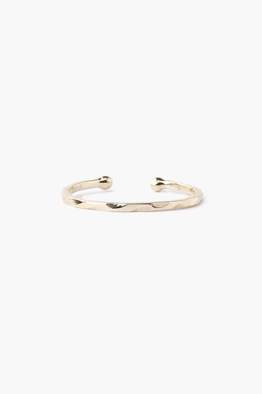 Jewelry Chan Luu | 14K Hammered Toe Ring