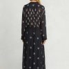 Ready To Wear Chan Luu | Singh Embroidered Dress Navy