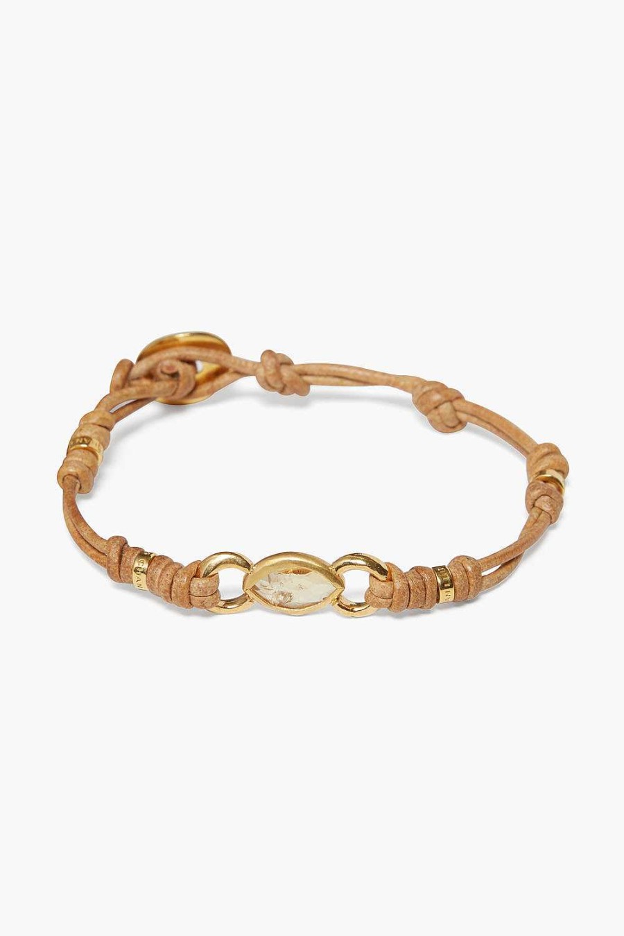 Jewelry Chan Luu | Reina Single Wrap Bracelet Citrine