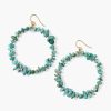 Jewelry Chan Luu | Seychelles Hoop Earrings Turquoise