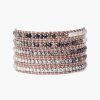 Jewelry Chan Luu | Onyx And Quartz Five Wrap Bracelet