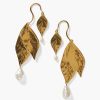 Jewelry Chan Luu | Falling Leaf Earrings White Pearl