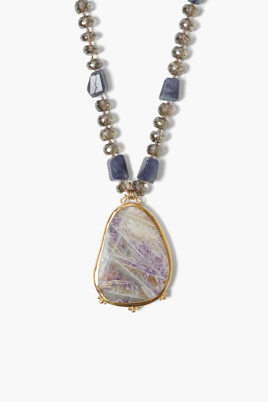 Jewelry Chan Luu | Taj Necklace Iolite Mix